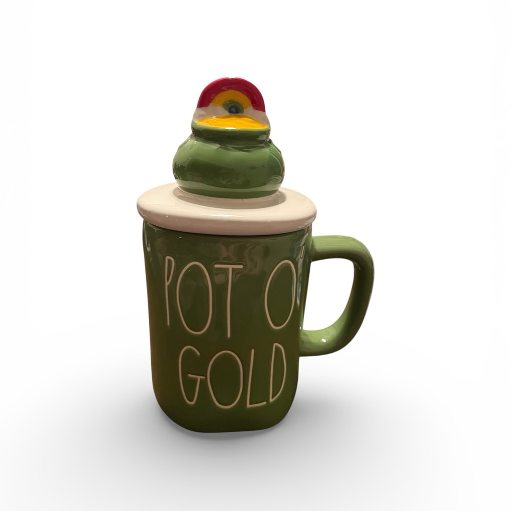 Rae Dunn Artisan Green Mug - Picture 2 of 3